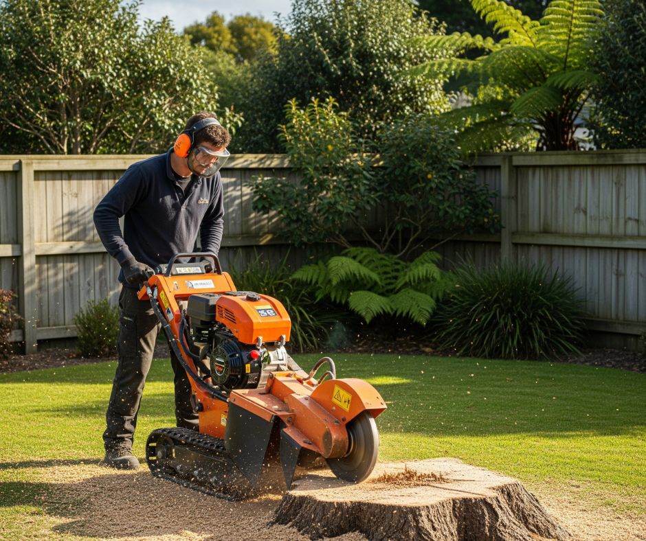 Tree Removal Stump Grinding Auckland - A1 Landscape
